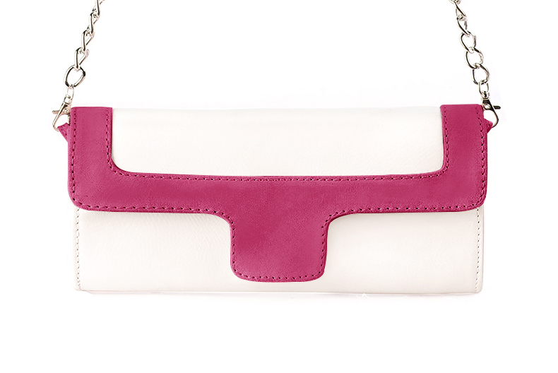 Fuschia pink dress clutch for women - Florence KOOIJMAN